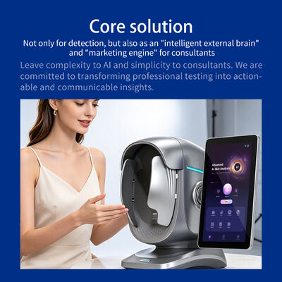 X3 Analizzatore della pelle AI Camera Salon Dispositivo diagnostico per la bellezza del viso Rilevatore di bellezza HD Attrezzature per macchine scanner