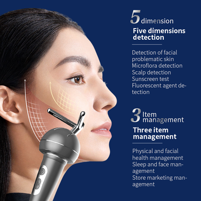 X5 Pro AI Skin Scanner Strumento di test per saloni facciali multispettro da 21 pollici