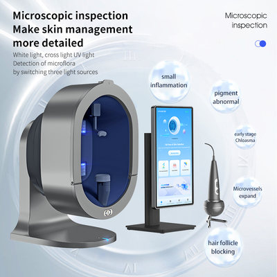 X5 Pro AI Skin Scanner Strumento di test per saloni facciali multispettro da 21 pollici