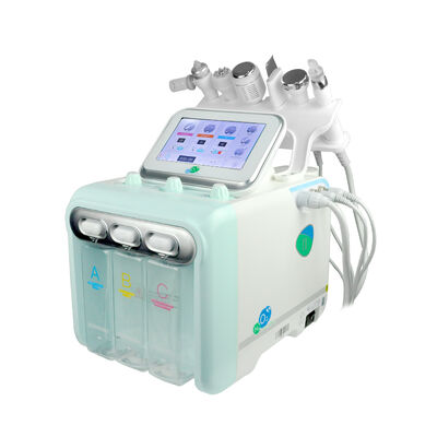 Strumento di bellezza per salone di ringiovanimento della pelle del viso con dispositivo Aqua Peel 6 in 1