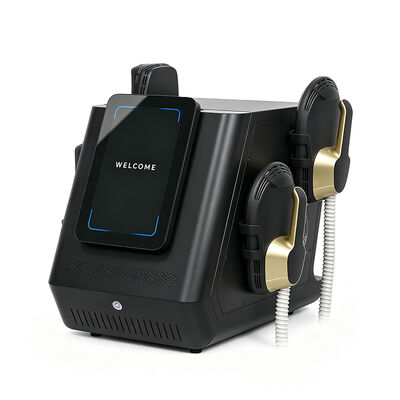 Macchina professionale per stimolazione muscolare RF con scolpitura del corpo EMS a 4 maniglie