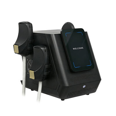 Macchina professionale per stimolazione muscolare RF con scolpitura del corpo EMS a 4 maniglie