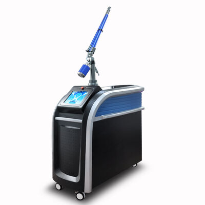 Macchina laser verticale a picosecondi Macchina laser Pico per la rimozione del pigmento del tatuaggio Sbiancamento della pelle Attrezzatura per la bellezza del ringiovanimento