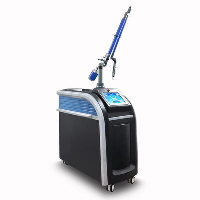 Macchina laser verticale a picosecondi Macchina laser Pico per la rimozione del pigmento del tatuaggio Sbiancamento della pelle Attrezzatura per la bellezza del ringiovanimento