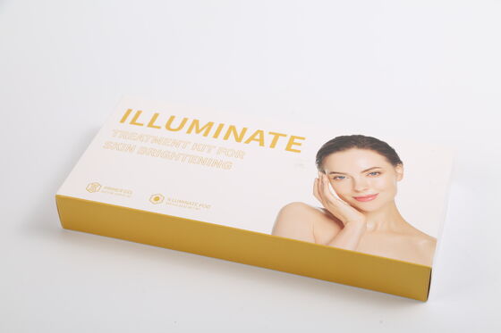 Kit professionale per il trattamento schiarente della pelle Illumina i baccelli del siero Gel per il viso Materiali di consumo per la cura della pelle per l'uso nel salone di bellezza