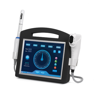 Cartuccia di Natale portatile 12 linee 7d 10000 colpi Facelift Vaginale 4d Hifu Machine