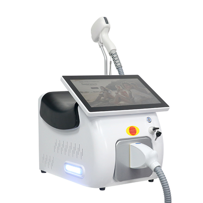 Soprano portatile, macchina laser per la depilazione con grande display.