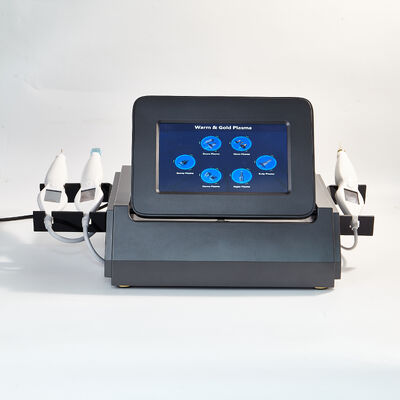 Macchina di bellezza al plasma Fusion portatile multifunzionale a tre manipoli, trattamento dell'acne, schiarimento delle pigmentazioni e riparazione della pelle. Macchina di bellezza