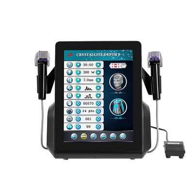 Casa e salone di bellezza Utilizzo Desktop Microneedling Machine 2 Manici Profissional Skin Needling Beauty Device per il viso Uso Corpo Lifting Stringing Beauty Machine