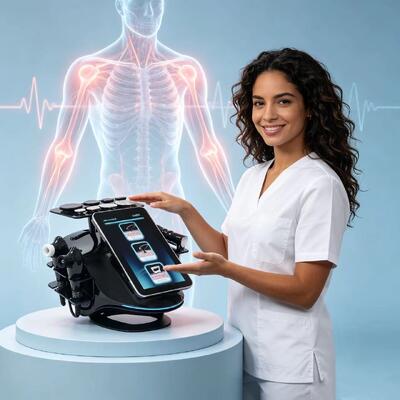 Macchina Tensamax Pro Rf Con Pad Dispositivo a Radiofrequenza per il Recupero da Fibrosi Post-Operatoria