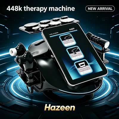 Macchina Diatermica Hazeen 448K CET RET RF 448Khz Fisioterapia Riabilitazione Rassodamento Pelle Attrezzatura Bellezza per Clinica Salone