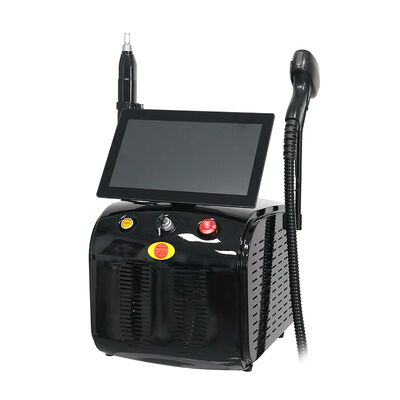 Macchina laser a diodo portatile a tre lunghezze d'onda 808nm 755nm 1064nm 808 diodo laser e attrezzature da salone di bellezza per la rimozione del tatuaggio