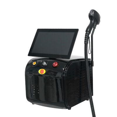 Macchina laser a diodo portatile a tripla lunghezza d'onda 808nm 755nm 1064nm 808 diodo apparecchiature di salone di bellezza